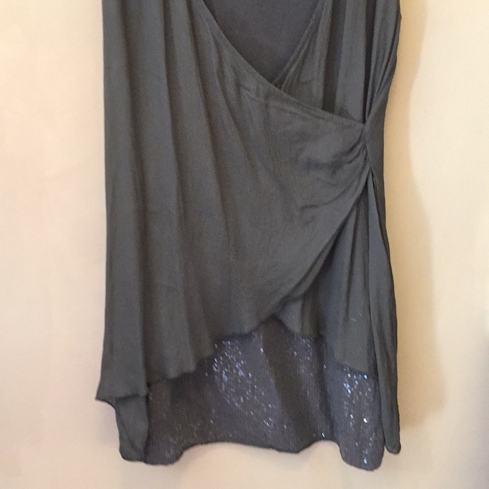 Made in Italy olive green tunic
